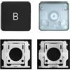 CTBDZ Tappo chiave individuale con cerniera di ricambio per (M1 M2) MacBook Pro A2141 A2251 A2289 A2338 A2442 A2485, sostituisce per MacBook Air A2179 A2337 A2681 tastiera (tasto B)