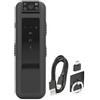 Tonysa Mini Body Camera 1080P, Videocamera Tascabile Telecamera Nascosta Indossabile con Indicatore LED per Guardia di Sicurezza, Escursionismo