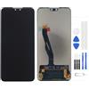 Generico Schermo LCD per Huawei Y9 2019 JKM-LX1 JKM-LX3 LCD Display Digitizer Vetro Touch Schermo Ricambio Assembly Nero