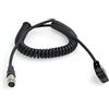 SZRMCC D rubinetto a 12Pin Hirose femmina cavo a spirale per GH4 Power B4 2/3 Fujinon Nikon Canon Lens (cavo a spirale)