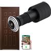 Sxhlseller Telecamera Spioncino per Porta HD 1080P, Telecamera per Spioncino Grandangolare da 150 Gradi, Telecamera per Spioncino USB WiFi con Conversazione Bidirezionale HD per Sicurezza
