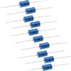 vhbw 10x pila cilindrica ER14250 - Batterie speciali con contatti a saldare (1200mAh, 3,6V, Li-SOCl2)