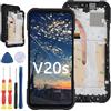 Yuxyiony Schermo di ricambio per display LCD Doogee V20s e accessori di ricambio.