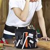Tixiyu Custodia Portautensili Magnetica Precisa con 10 Magneti per Elettricista, Tessuto Oxford Impermeabile, Tracolla Regolabile per Lavorazione del Legno, Fai da Te, /arancione