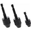KKUANG 1 Set 3PCS Miniatura Trapano Collet Drill Triple Jaw Morsetto Drill Flat Tail Collet Ottone Drill Collet FAI DA TE Smerigliatrice Elettrica Accessori Piccolo Trapano Collet Adattatore di
