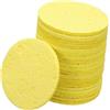 FerneeButy Spugne Pulitrici per Punte Saldatore 20 Pezzi, Resistente Alte Temperature 5.1cm (2.0) Asciutte, Foro Centrale per Pulizia