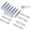 HQABCUTR Lama for motosega da 6 pollici, barra guida e catena for sega elettrica con 37 maglie di trasmissione, set di utensili ricaricabili
