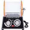 NGTFDCP Macchina lucidatrice per gioielli, Lucidatrice Rotante A Tamburo KT-6808 Da 3 Kg For Gioielli, Gemme, Monete E Cerniere In Metallo, Mini A Fai Te ,per Metallo