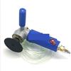 LLOOPK Levigatrice pneumatica ad aria da 3 pollici 4 alimentata acqua professionale, velocità libera della smerigliatrice for levigatrice a umido 0-4300 giri/min(Blue 3 inch)