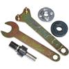Yinxi 1 set di parti di utensili 87 mm lungo mandrino adattatore porta disco con diametro interno 10 mm kit di chiavi utensili elettrici per smerigliatrice angolare (Color : 10x6mm)