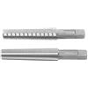 YUMILI 2pcs HSS MT2 ASCRESTORO SET SET ACCIAIO Ad Alta velocità Strumento di Taglio Fine/ruvido Gambo Dritto 1,5x12,5 Cm Ideale per gli Accessori per Macchine Utensili Durevoli per la