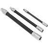 Akozon Bar di Prolunga BLE in Acciaio a Molla a Molla, Barra Elettrica Flessibile, 1 4 Pollici di Perforazione 8 Pollici Porta Magnetica per la Riparazione Automobilistica 2 2 Set Bit Set Punte, Esagono