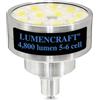 Lumencraft Kit di conversione LED compatibile/sostituzione per torcia Maglite 3500 lumen per cella 6D, aggiornamento ad alta potenza con LED CREE