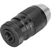 BRRNOO Morsa per Trapano, Morsa per Tornio Extra Resistente Attrezzature Industriali Accessori JT33 13mm Senza Chiave per Trapano Elettrico