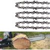 MUMUTIPS Catena per motosega da 40,6 cm, confezione da 3 pezzi, passo 3/8, calibro 0,50, 55 maglie, compatibile con Craftsman, Stihl MS 170, MS 180 e MS 180 C