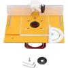 Fafeicy Kit di Sollevamento della Fresatrice, con Sollevamento 54 Mm, Struttura in Lega di Alluminio per Macchine 64-65 Mm, Include Piastra di Inserimento, Recinzione e Righello