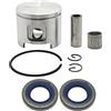 UYTGFO Adatto for Husqvarna 61 for Jonsered 630, guarnizione dell'olio del cuscinetto ad aghi, ricambio for motosega, kit di anelli elastici for perno pistone da 48 mm