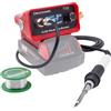 Deackimei Stazione Di Saldatura Senza Fili Per Batteria Milwaukee 18 V, Temperatura Regolabile, Sospensione Automatica E Protezione Da Bassa Tensione, Conversione Da °C A °F, Display Digitale Oled,
