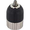 Allthingstore Adattatore per mandrino per trapano senza chiave in metallo, 213 mm, 3/8 24UNF, design autoserrante adatto per connessione con avvitatore a percussione