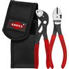 KNIPEX Tools 002072V02 - Mini pinze in custodia da cintura (74 01 160 & 87 01 125)