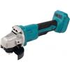 OPFVUJIKX Lucidatrice e Rettificatrice, Smerigliatrice Angolare Elettrica Senza Spazzole 1000W 100MM/125MM Macchina Da Taglio A Batteria Regolabile A 3 Velocità(Type 125)