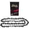 Avalon Catena per motosega Avalon Procut 3/8 0,63-1,6 denti rotondi (60 maglie) Catena per motosega compatibile con Einhell, Black & Decker, Oregon, Dolmar