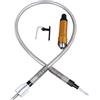 Segrehy Attatore per albero flessibile, utensile di prolunga, convertitore per trapano elettrico, albero in gomma stabile e durevole, in acciaio inossibile, per utensili elettrici, (SegrehyjhzsBW-12)