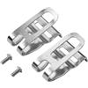 Melbolda Clip da cintura in acciaio resistente per utensili elettrici Bosch 18 V, compatibile con GSR, GDR, serie GDX, parte di ricambio 2609111584, accessorio per fondina trapano elettricista