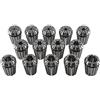 YIWENG 14Pcs Pinze a Molla Set Preciso ER25 Pinze Mandrini Set per CNC china Per Incidere di Fresatura Tornio Portautensili