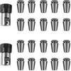 Gvvsjgdbis 20 pz Er16 Molla Collet Albero Motore 8 mm Estensione Rod Supporto Cnc Fresatura Strumento di Incisione Macchina