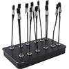Odorkle Stazione di Saldatura Magnetica per Mani D'aiuto 12 Morsetti Flessibili Supporto per PCB con Base in Acciaio per Modellismo di Riparazione Elettronica