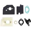 DORFEY Carburatore for motosega adatto for staffa, distanziale, guida interna e kit guarnizioni for motosega cinese 4500, 5200 e 5800