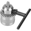 Keenso Mini Mandrino Elettrico Resistente All'usura Chiave a Mandrino Regolabile per Trapani da 0,6-6,5 mm Elettrico, Macchina Perforatrice (0,6-6 MM3/8-24UNF)