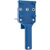 YDuupxe Localizzatore di Punzoni Dritti per la Lavorazione del Legno, Guida per Tasselli, con Distanza Regolabile 4-45 Mm per Punte da Trapano da 6 Mm, 8, 10, Utensili Manuali per (BLUE)