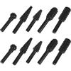 Cabilock Set 10 Pezzi Accessori per Utensili Rotanti in Acciaio, File per Intaglio Legno Leggeri e Portatili per Progetti di Lavorazione del Legno