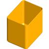 Art Plast Scatola in polipropilene 90x69 h 94 mm per organizer in plastica Art Plast L443xP317xH107 mm