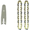 BUYTUS Set di lame for motosega da 4 pollici, mini sega elettrica portatile senza fili, 28 nodi, 14 coltelli, motoseghe, a batteria for attrezzi giardino in legno(4-inch Set 2)