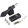 CCZRD Stazione Di Saldatura For Rilavorazione Micro Pistola Ad Aria Calda Da 700 W, Asciugacapelli Digitale A LED For Strumenti Riparazione E, Termica Riscaldamento rapido(B)