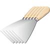 OTBEHUWJ Raschietto for pareti Spatola for stucco in ferro Raschietto for spatola, Raschietto for carta da parati Strumento for raschietto for vernice for stendere stucco e fango for cartongesso, nastro adesiv
