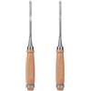 ACTINPANT 2 Utensili for Carpenteria Con Scalpello Piatto, Corpo In Acciaio Legato Al Cromo Vanadio