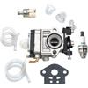 LIWaaGe 525-60860-00 Adatto for RBC2510 RBC2500 PTR2500 EM2500U ER2600L EM2600L EM2600U 168669-7 Carburatore