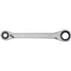 SW-Stahl 03580L Chiave a Cricchetto ad Anello 4 in 1, 10-19 mm | Chiave combinata in cromo vanadio da 10, 13, 17 e 19 mm, forma diritta, dentatura fine a 72 denti con funzione di