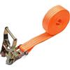HLHLH Con artigli cinghia a cricchetto utile for carichi pesanti 25 38 50 mm * 2 5 10 m cinghie di fissaggio parti auto fascia serraggio ancoraggio del carico(ORANGE38MMX5M)