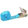 HLHLH Cinghie di fissaggio con fibbia da 3 metri for auto, moto, bici, corda traino in metallo, cricchetto resistente for bagagli e borse(Light Blue)