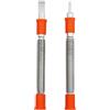 Bstepompre Set di 2 attrezzi a molla da 1,6 cm e scalpello da 1/8, kit di rimozione rivetti caricati a molla per legno