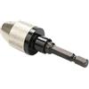 Wdfnexalai Mandrino per trapano esagonale a 3 ganasce da 0,3-6,5 mm, a cambio rapido, colore bianco