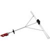 OutFyt Lucidatrice elettrica for calcestruzzo da 150 cm, livellatrice for pavimenti, righello vibrante for malta, macchina for livellare il con batteria,Resistente all'usura