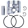 LIWaaGe Adatto for motosega MS311 Kit perno pistone da 47 mm, ricambio 1140 030 2009