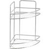 Metaltex REFLEX LUXY - Angolo Bagno 2 Altezze. Finitura Chrometherm ECO. Colore Cromato.