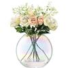 LSA International PE19 Pearl, Vaso con effetto madreperla, alto 24 cm